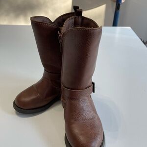 Brown Leather Boots